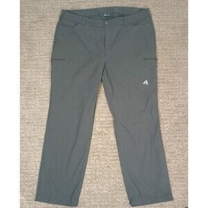Eddie Bauer First Ascent Pants Womens 22W Gray Nylon Hiking Outdoor